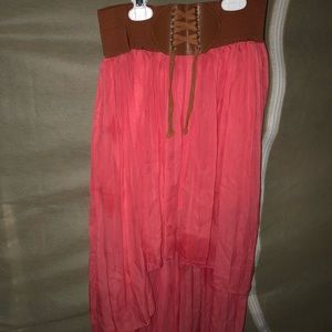 High low skirt
